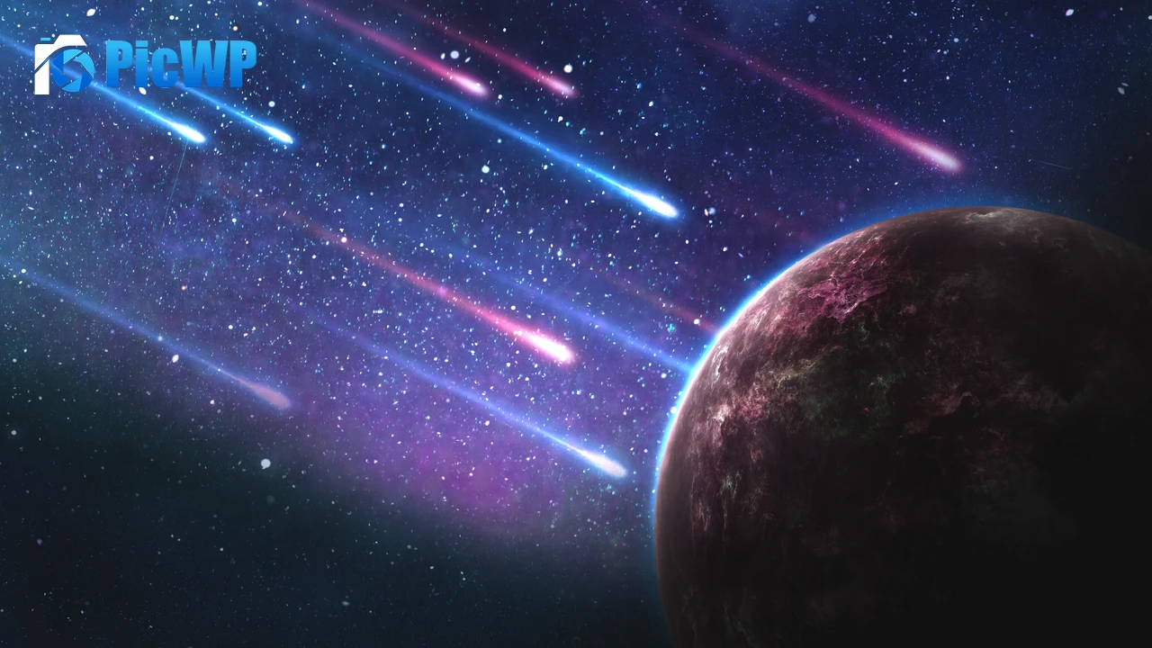 Planet Comet 4K PC Wallpaper