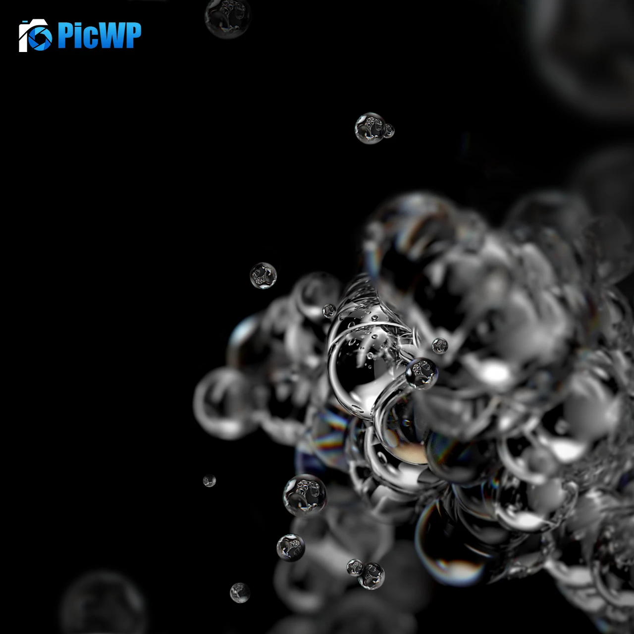 Bubbles Samsung Galaxy S20 4K Fold Wallpaper