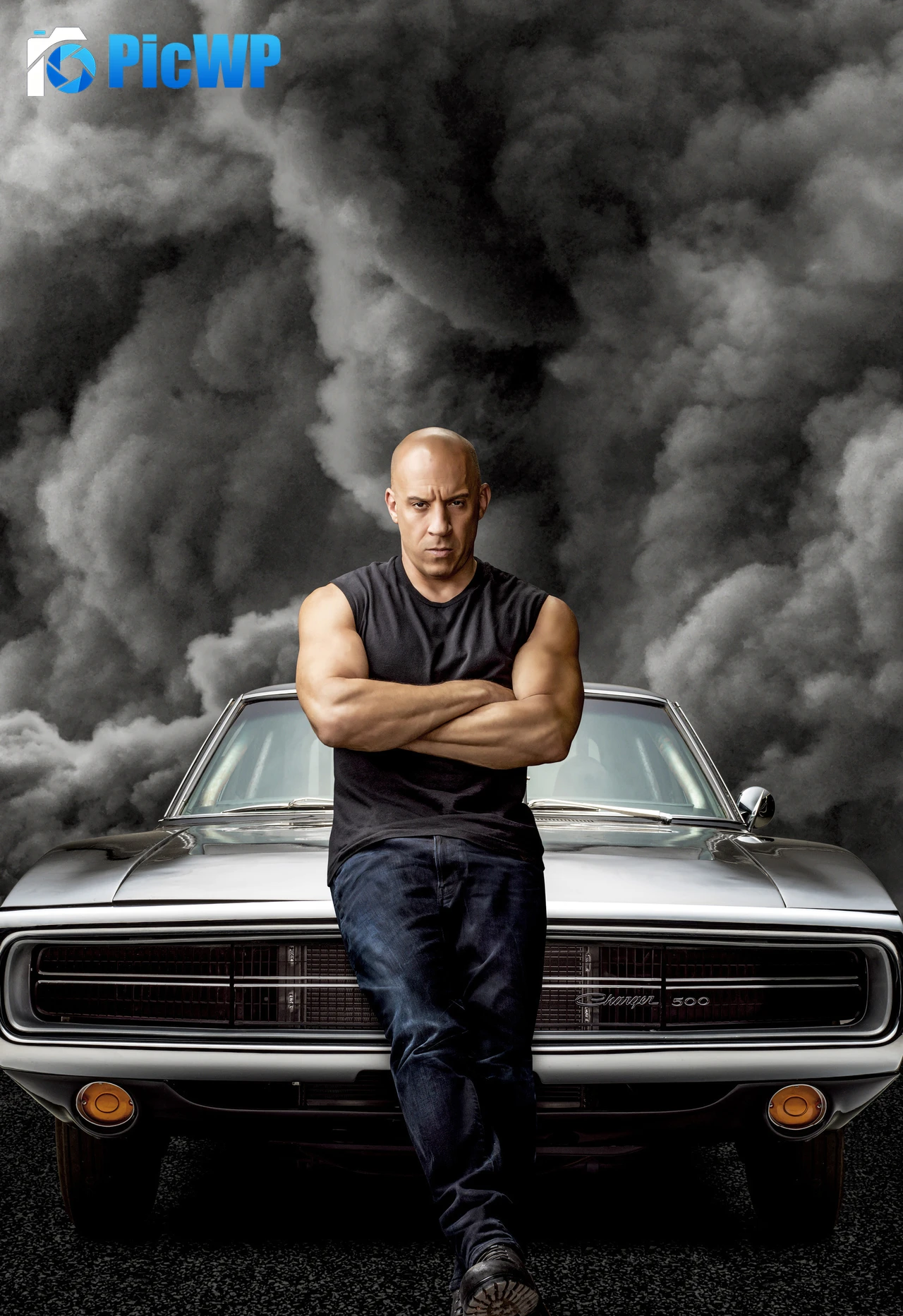 Vin Diesel as Dominic Toretto in Fast & Furious 9 iPhone 5K Mobile Wallpaper