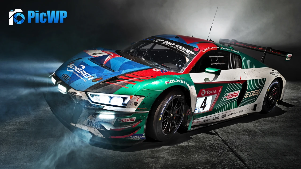 Audi R8 LMS Sports cars 4K PC Wallpaper