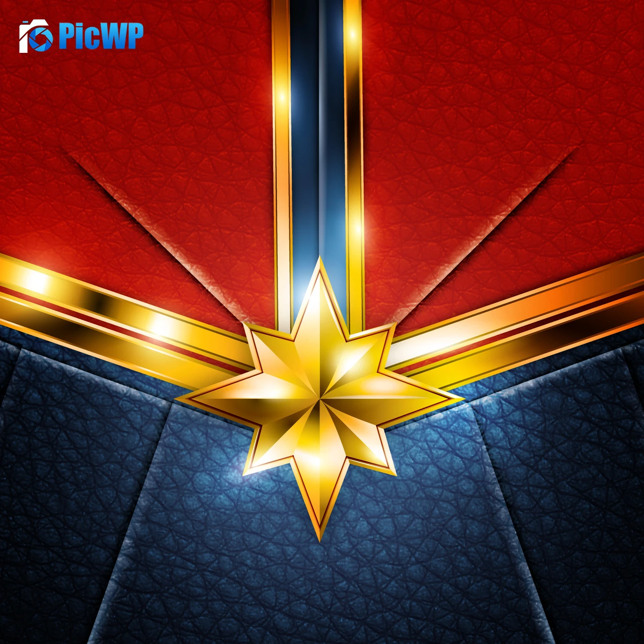 Captain Marvel Suit 3K PC Wallpaper