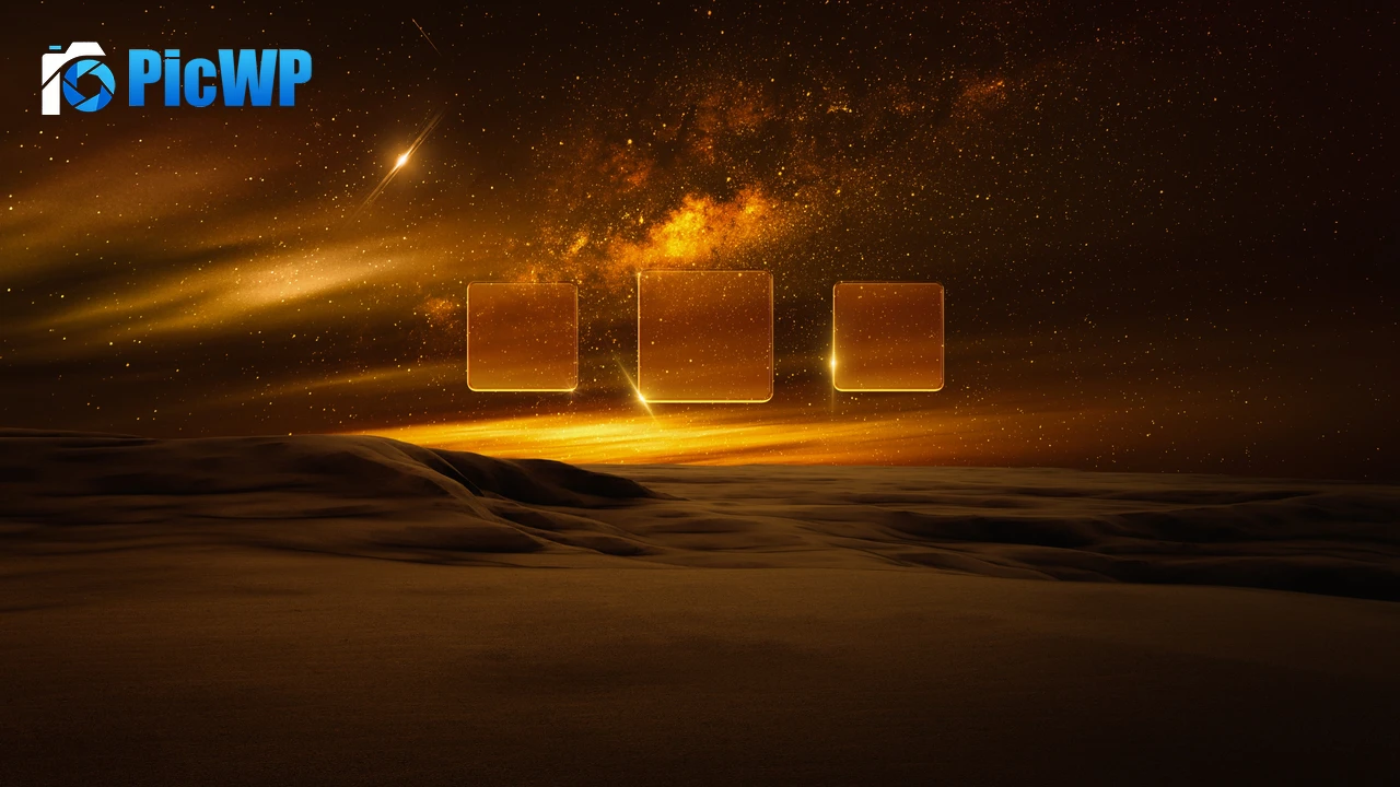 Desert Nebula 4K PC Wallpaper