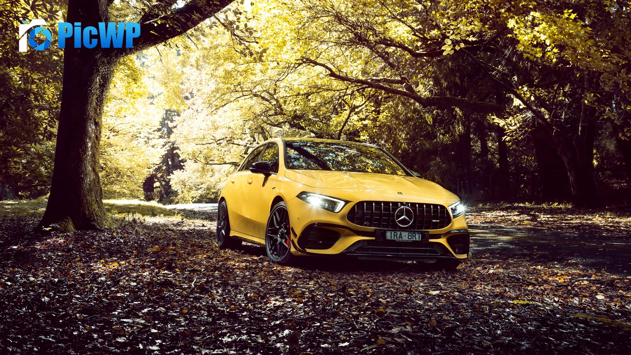 Mercedes-AMG A 45 S 4MATIC Aerodynamic Package 4K PC Wallpaper