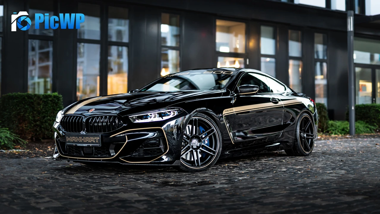 BMW M850i Manhart Performance 4K PC Wallpaper