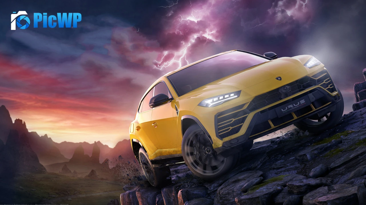 Lamborghini Urus Forza Horizon 4 4K PC Wallpaper