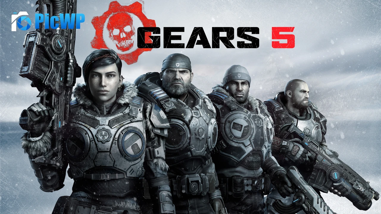 Gears 5 Poster 4K PC Wallpaper