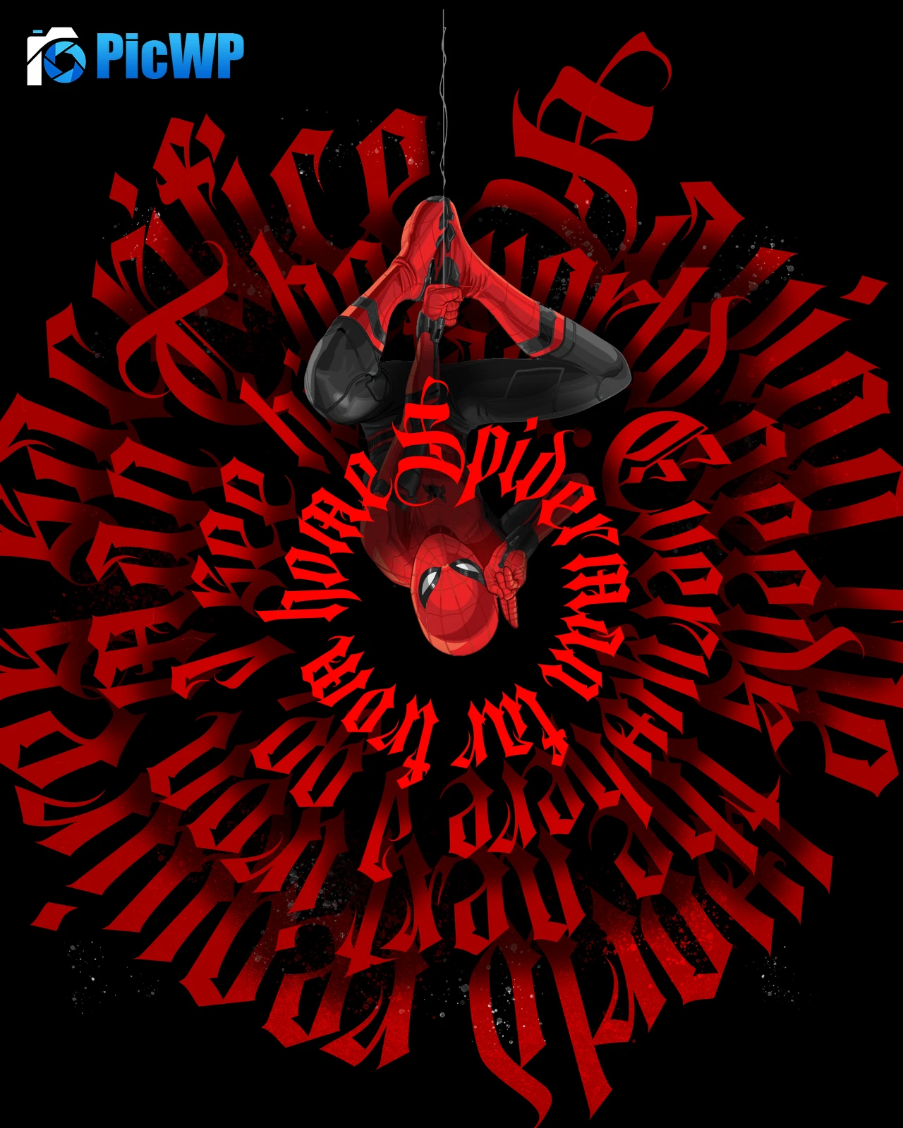 Spider-Man Artwork iPhone 5K Mobile Wallpaper