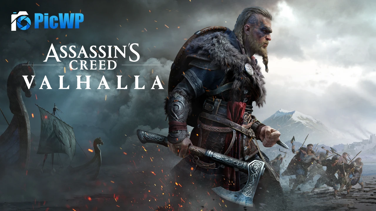 Assassin's Creed Valhalla PlayStation 4 4K PC Wallpaper