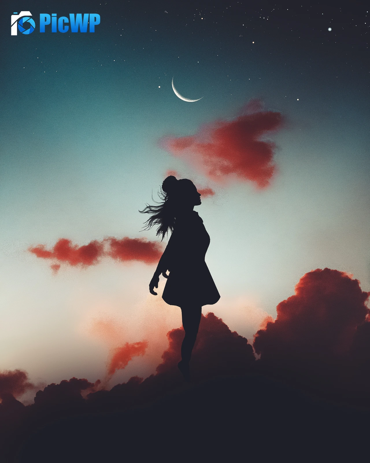 Girl Mood 5K Mobile Wallpaper
