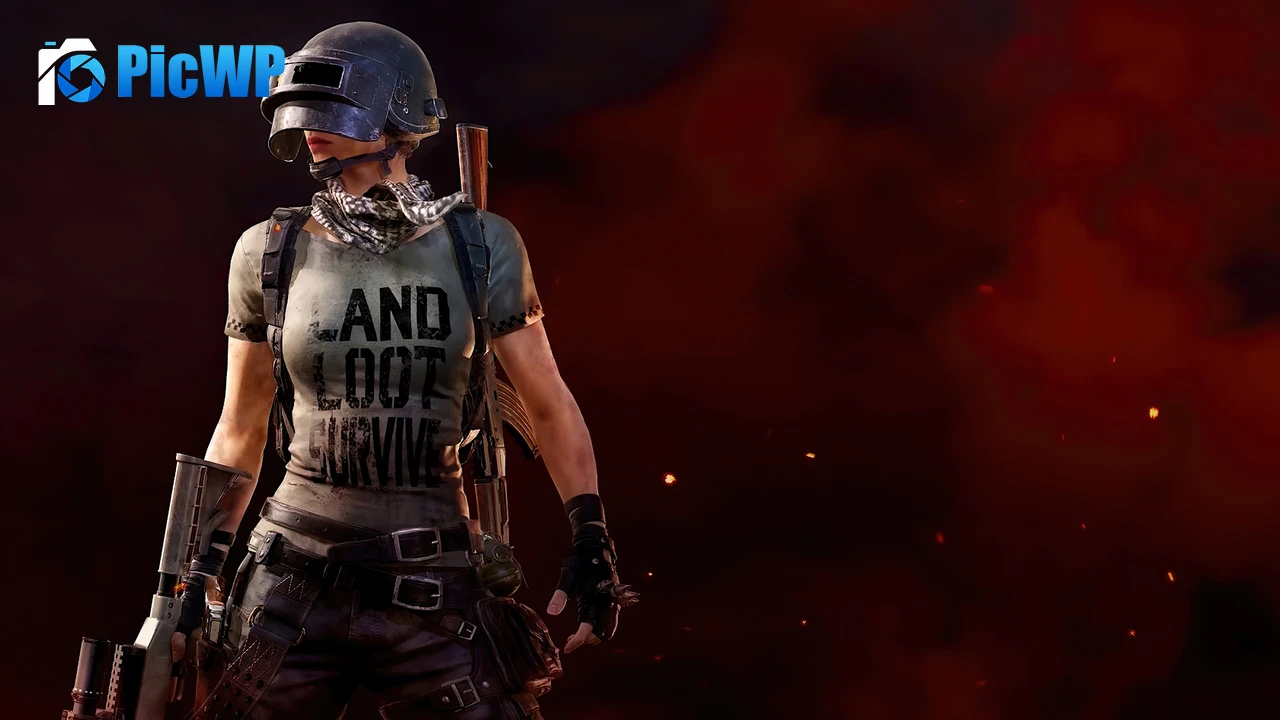 PUBG Female 4K PC Wallpaper