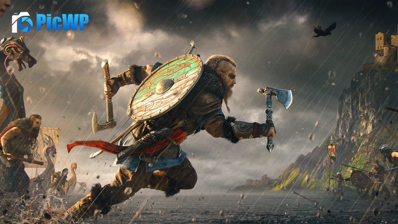 Assassin's Creed Valhalla Eivor 4K PC Wallpaper