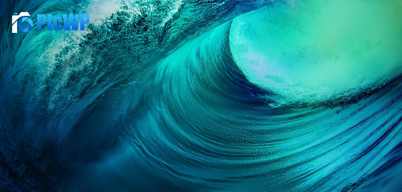 Ocean Waves Stock 5K Wide Wallpaper
