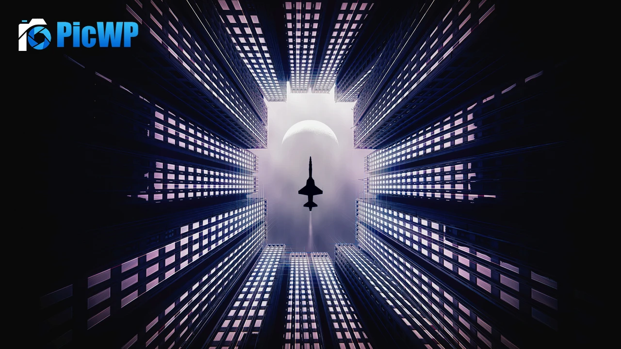 Jet fighter Moon 4K PC Wallpaper