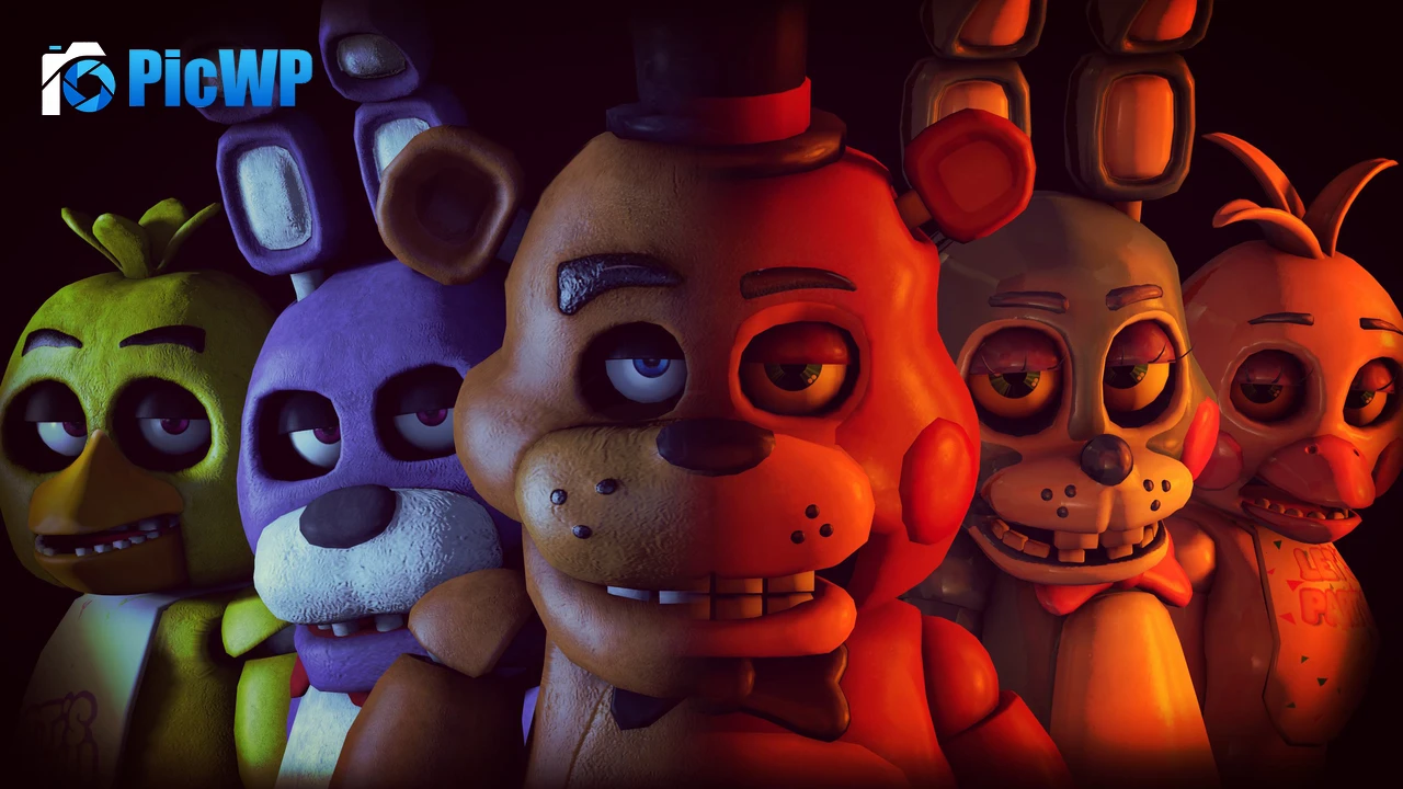 FNAF Horror games 4K PC Wallpaper