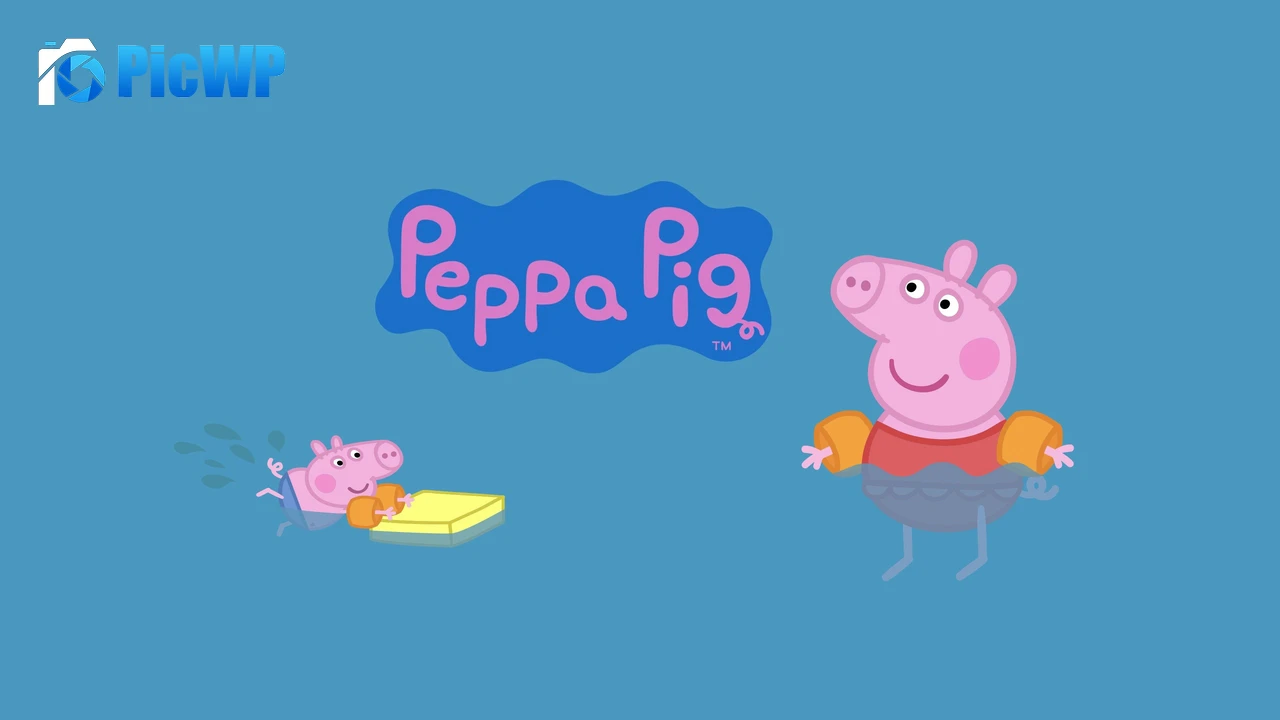 Peppa Pig George Pig 4K PC Wallpaper