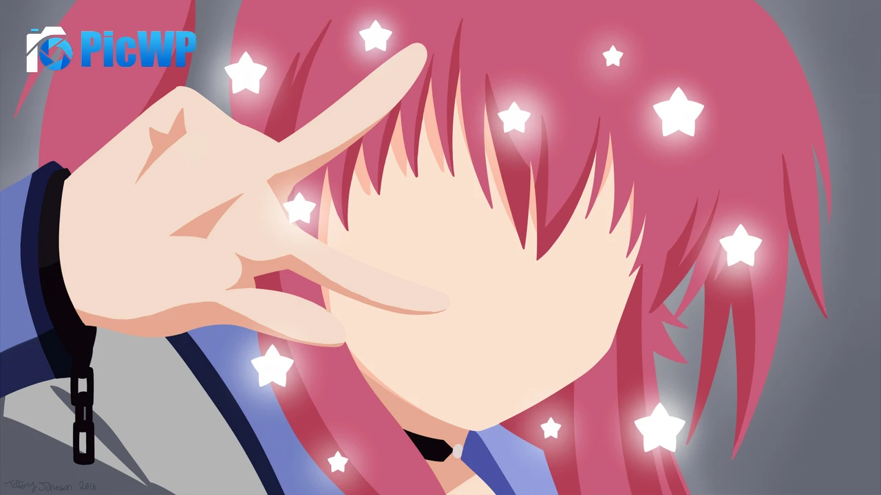 Yui Angel Beats! 4K PC Wallpaper