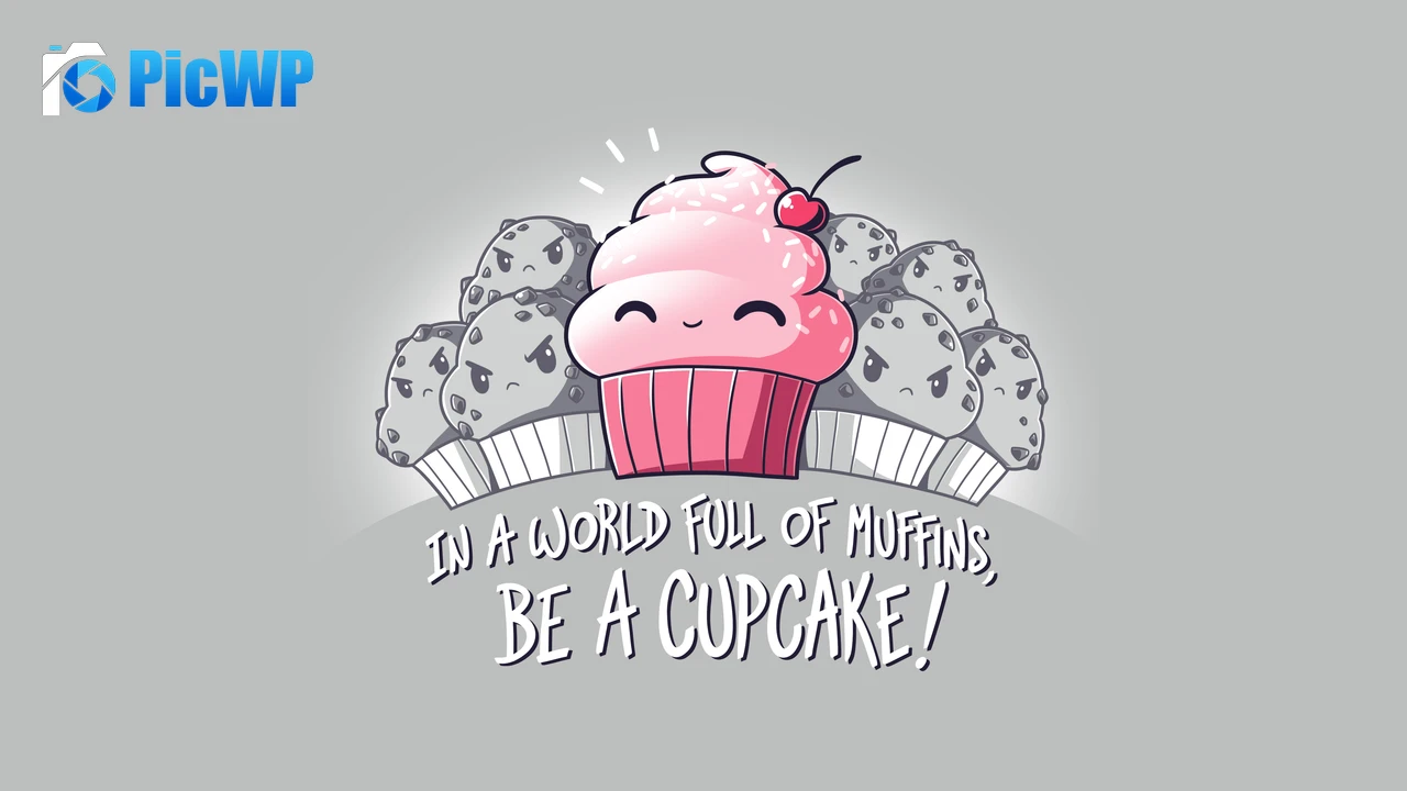 Muffins Cupcake 4K PC Wallpaper