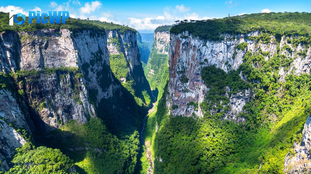Aparados da Serra National Park Brazil 4K PC Wallpaper