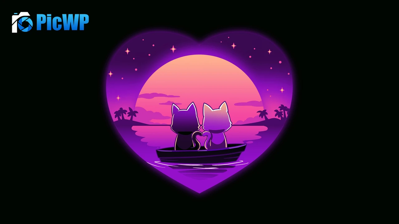 Romantic Sunset 4K PC Wallpaper