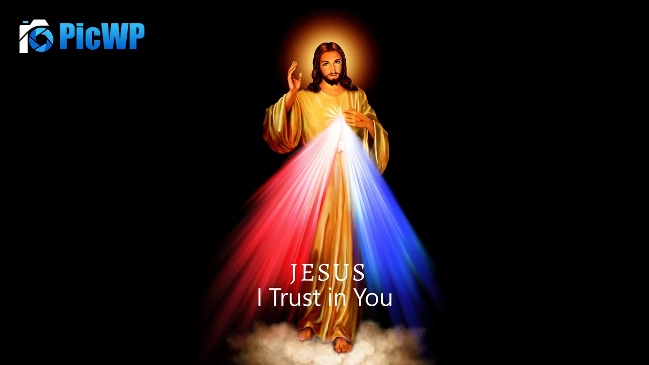 Jesus I Trust In You 4K PC Wallpaper