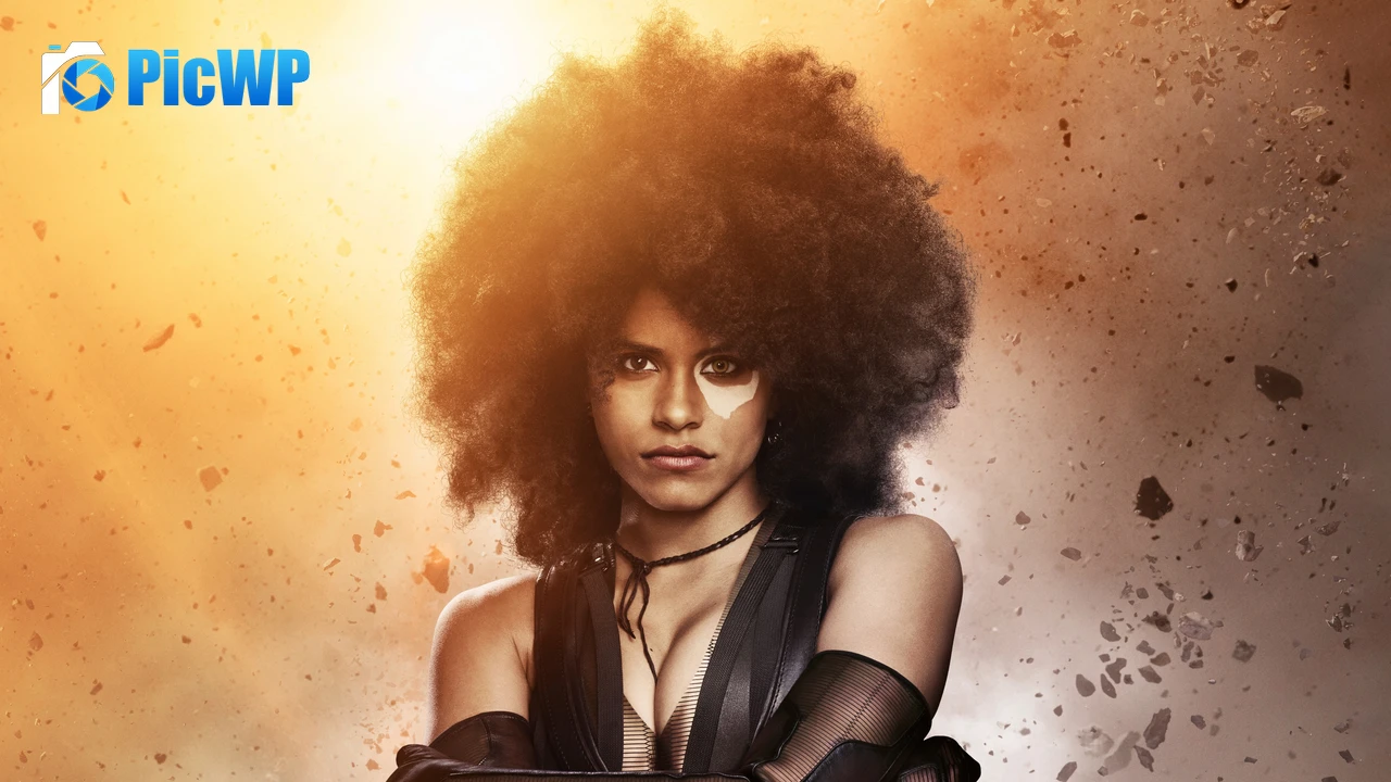 Zazie Beetz Domino 4K PC Wallpaper