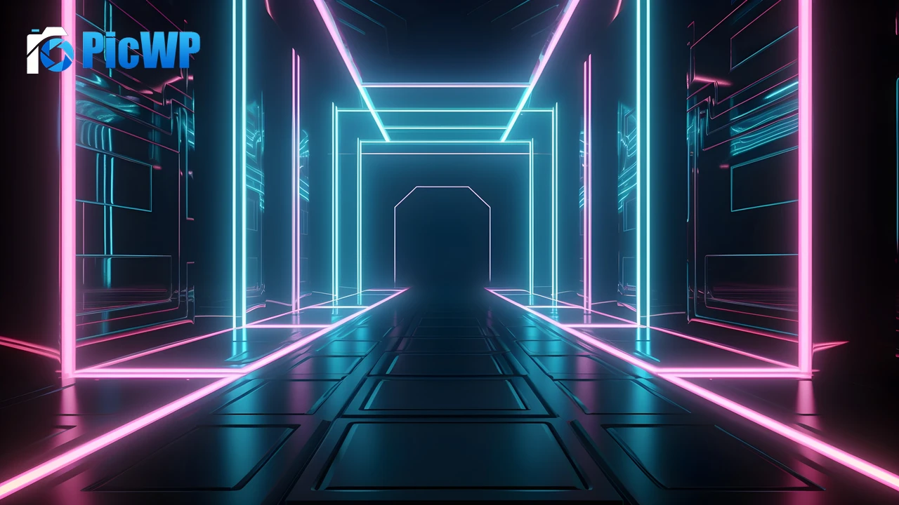 Cyberpunk Neon Lights 4K PC Wallpaper