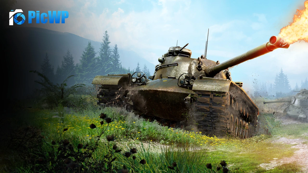 World of Tanks Gameplay 4K PC Wallpaper