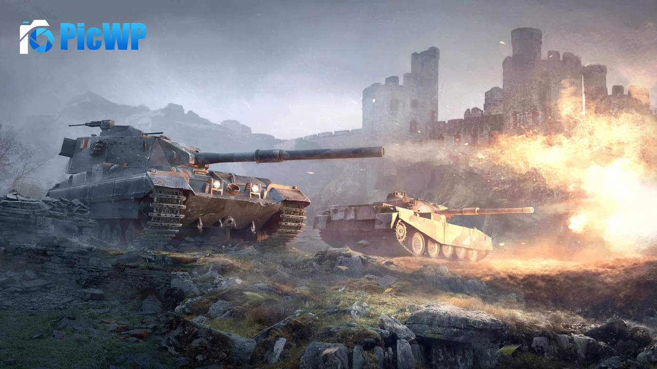 World of Tanks British Tank Destroyers 4K PC Wallpaper