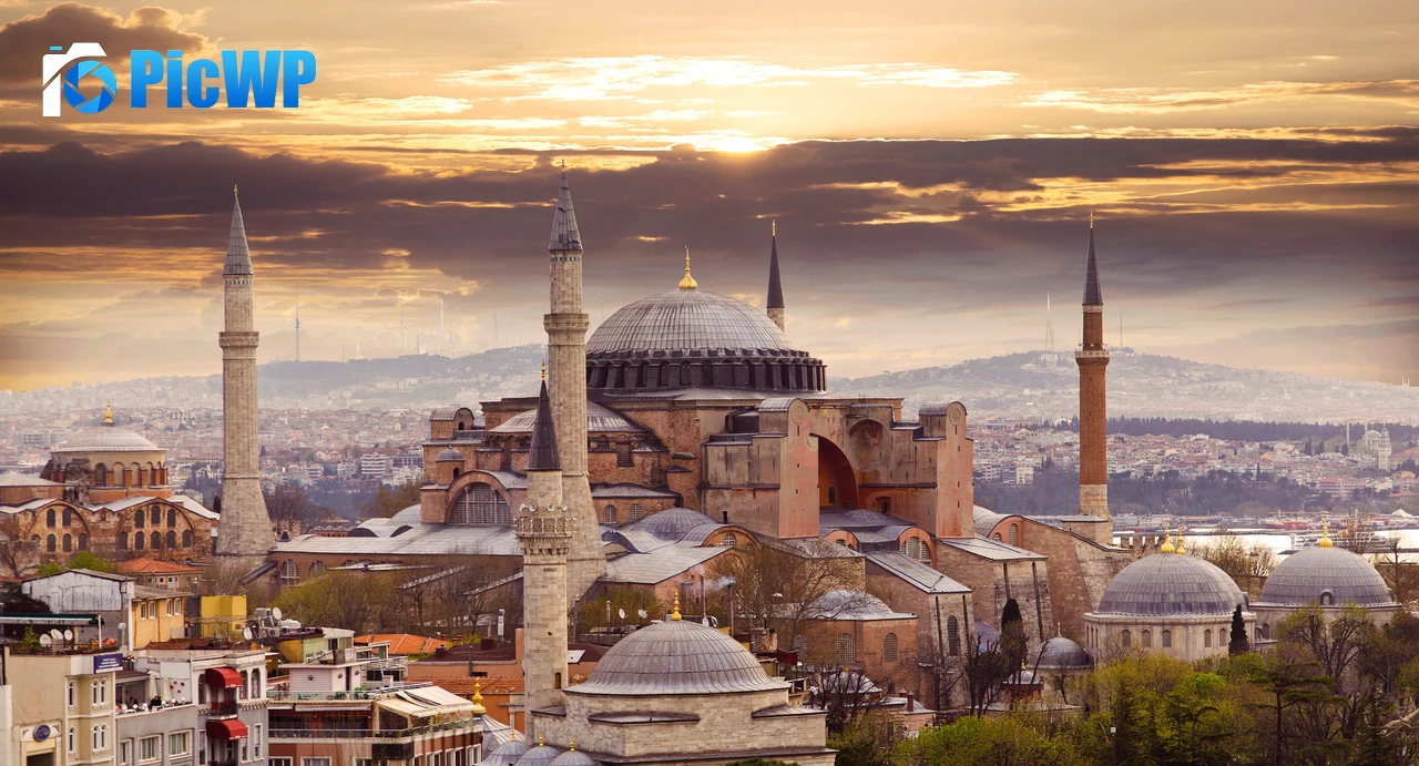 Hagia Sophia Mosque 4K PC Wallpaper