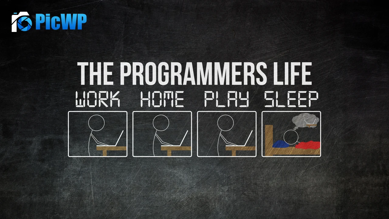 Programmer Life 4K PC Wallpaper