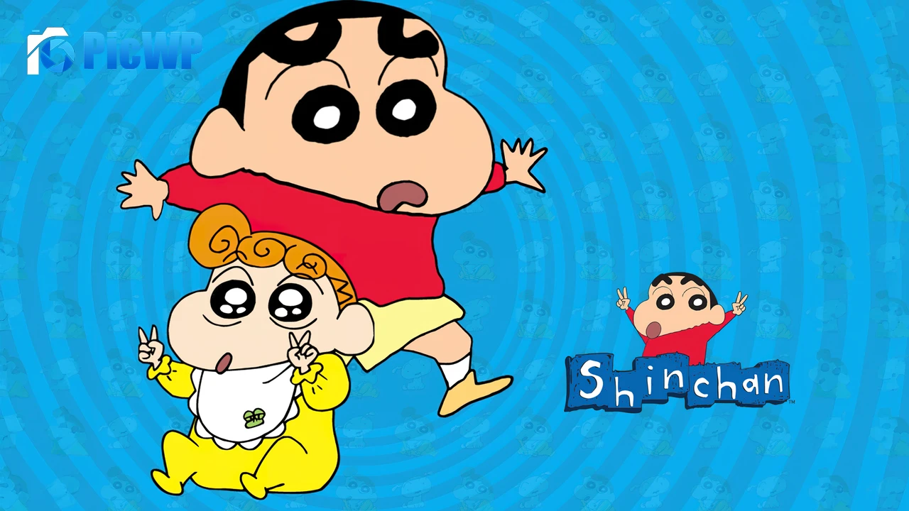 Shinchan Himawari 4K PC Wallpaper