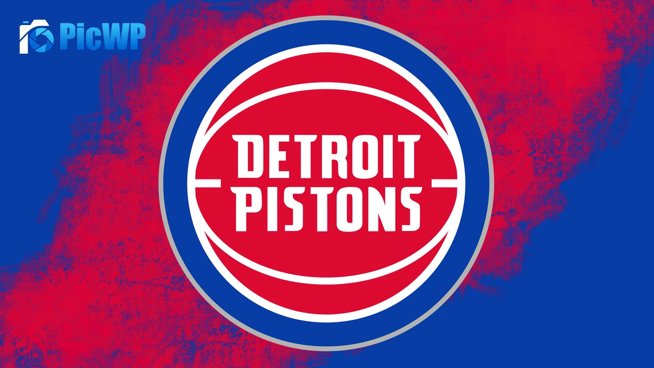 Detroit Pistons NBA 4K PC Wallpaper