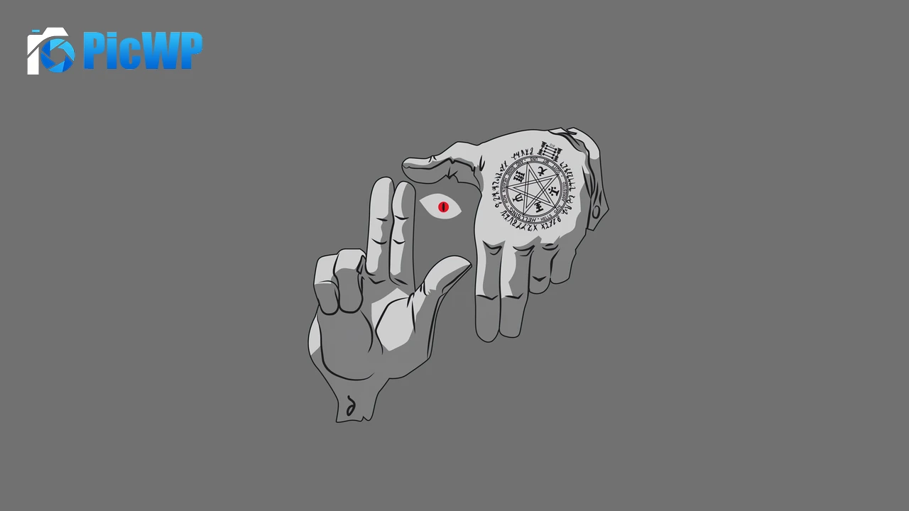 Hellsing Alucard Eye Minimalist 4K PC Wallpaper