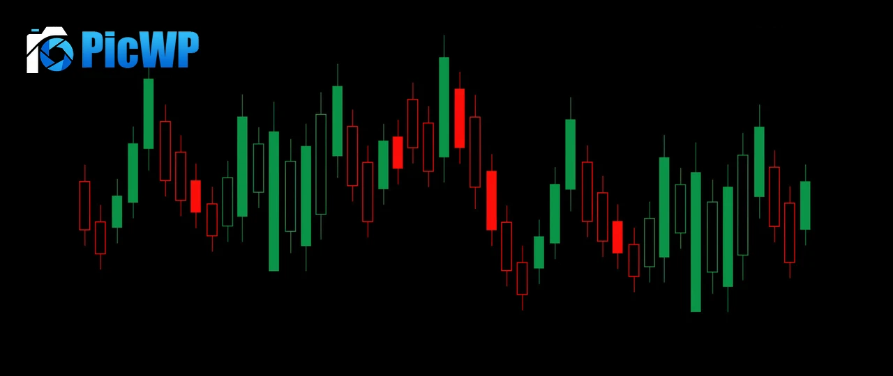 Candlestick pattern Ultrawide 6K Wide Wallpaper