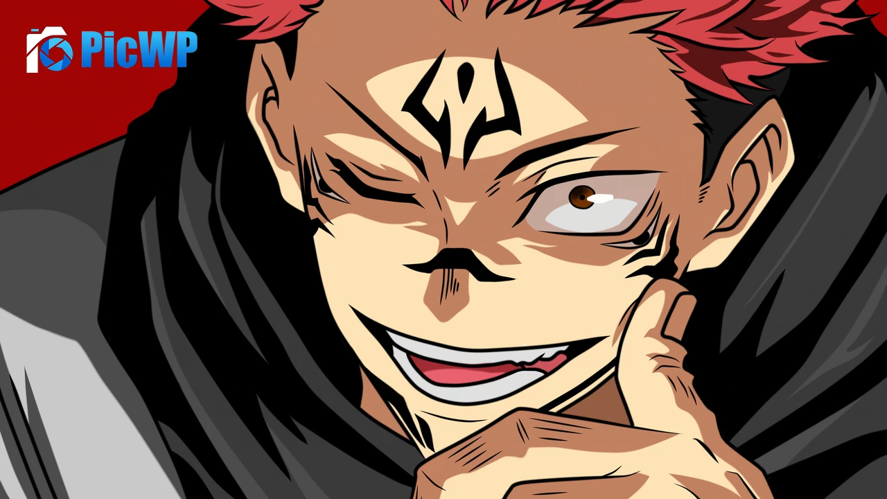 Sukuna Smiling 4K PC Wallpaper