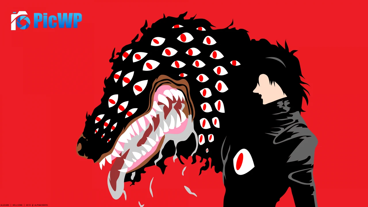 Alucard Minimalist 4K PC Wallpaper