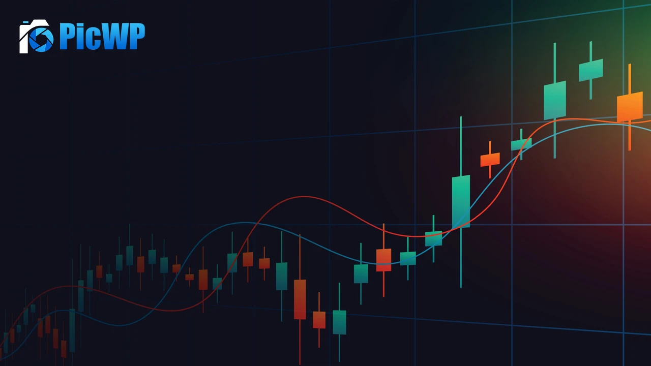 Day Trading Candlestick pattern 4K PC Wallpaper
