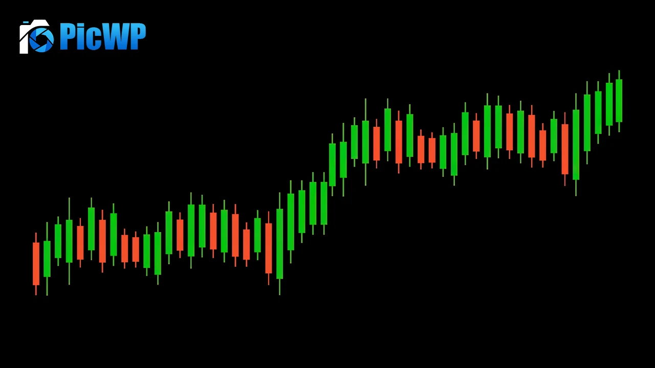 Candlestick pattern Trading 4K PC Wallpaper