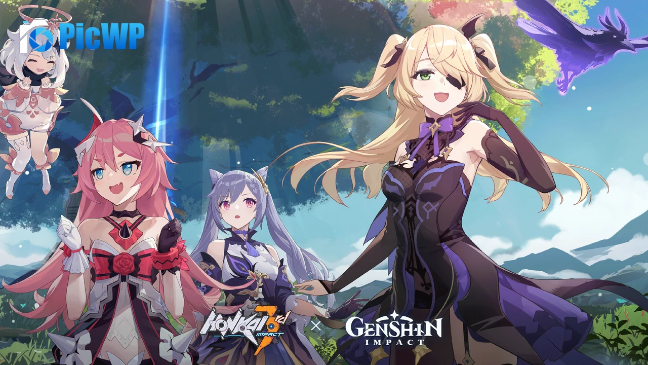 Honkai Impact 3rd Genshin Impact 4K PC Wallpaper