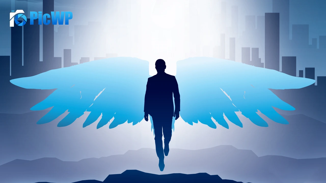 Lucifer Morningstar Angel 4K PC Wallpaper
