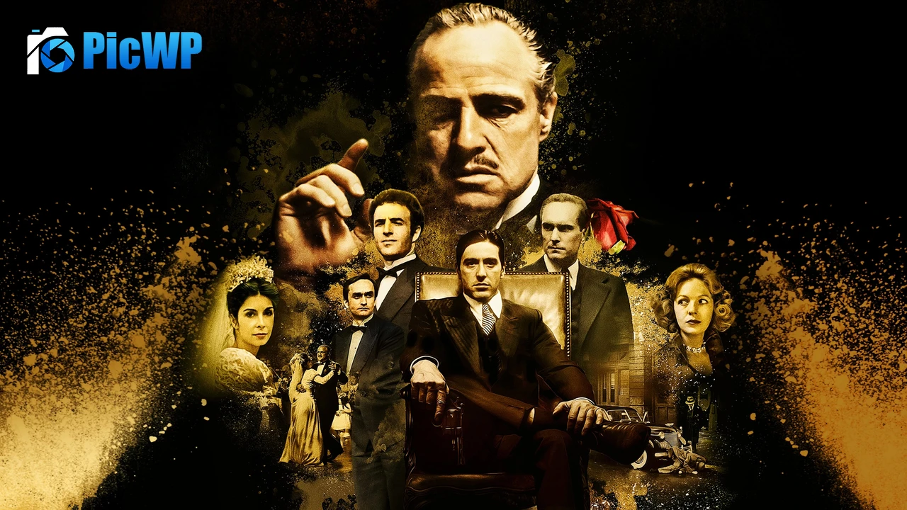 The Godfather Movie poster 4K PC Wallpaper