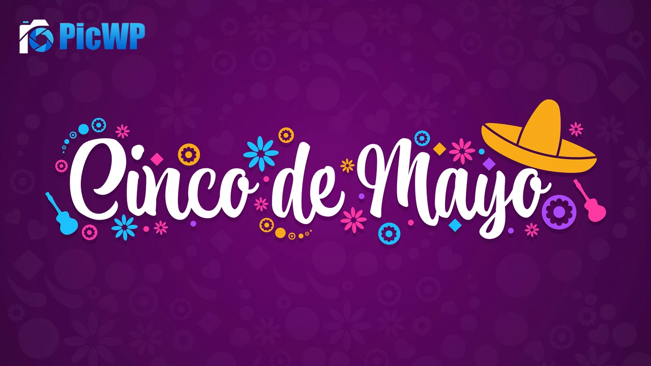 Cinco de Mayo Purple aesthetic 4K PC Wallpaper