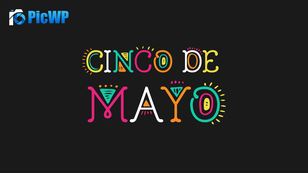 Cinco de Mayo Dark background 4K PC Wallpaper