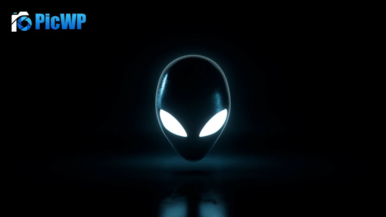 Alienware Glowing eyes 4K PC Wallpaper