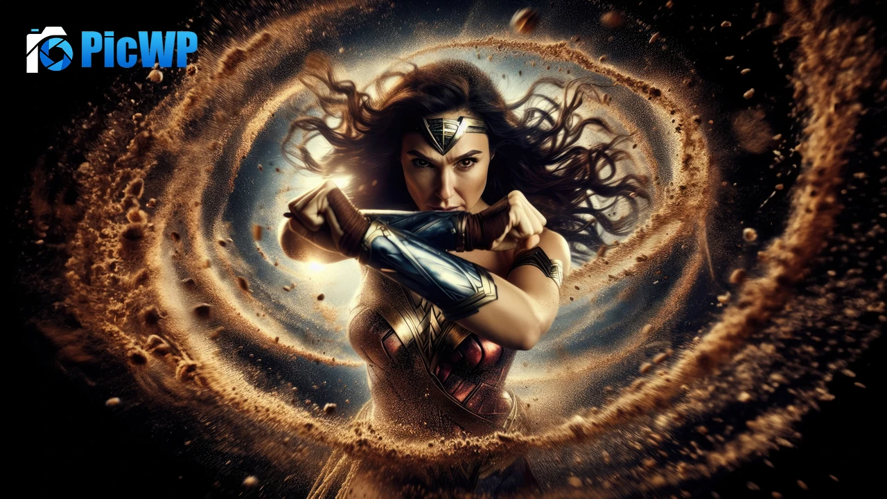 Wonder Woman Gal Gadot AI art 4K PC Wallpaper