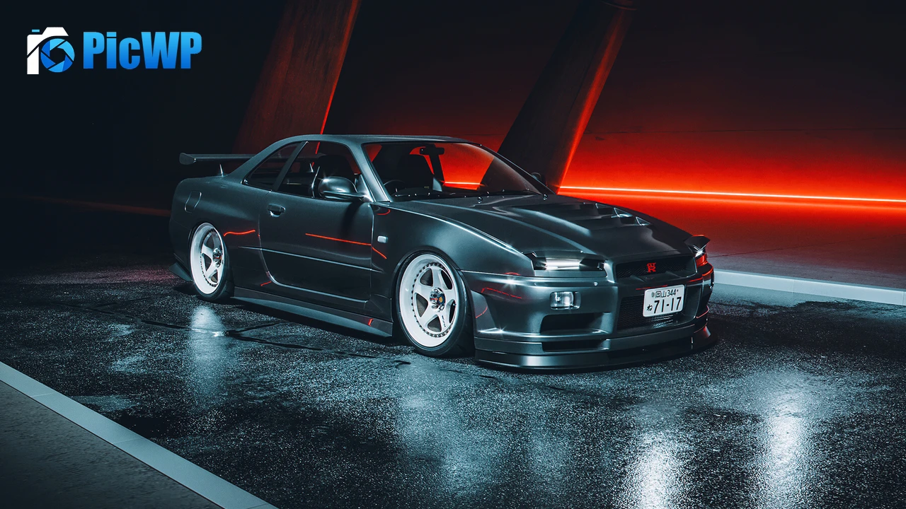 Nissan Skyline GT-R R34 JDM cars 4K PC Wallpaper