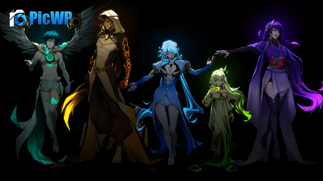 Genshin Impact Fan Art 4K PC Wallpaper
