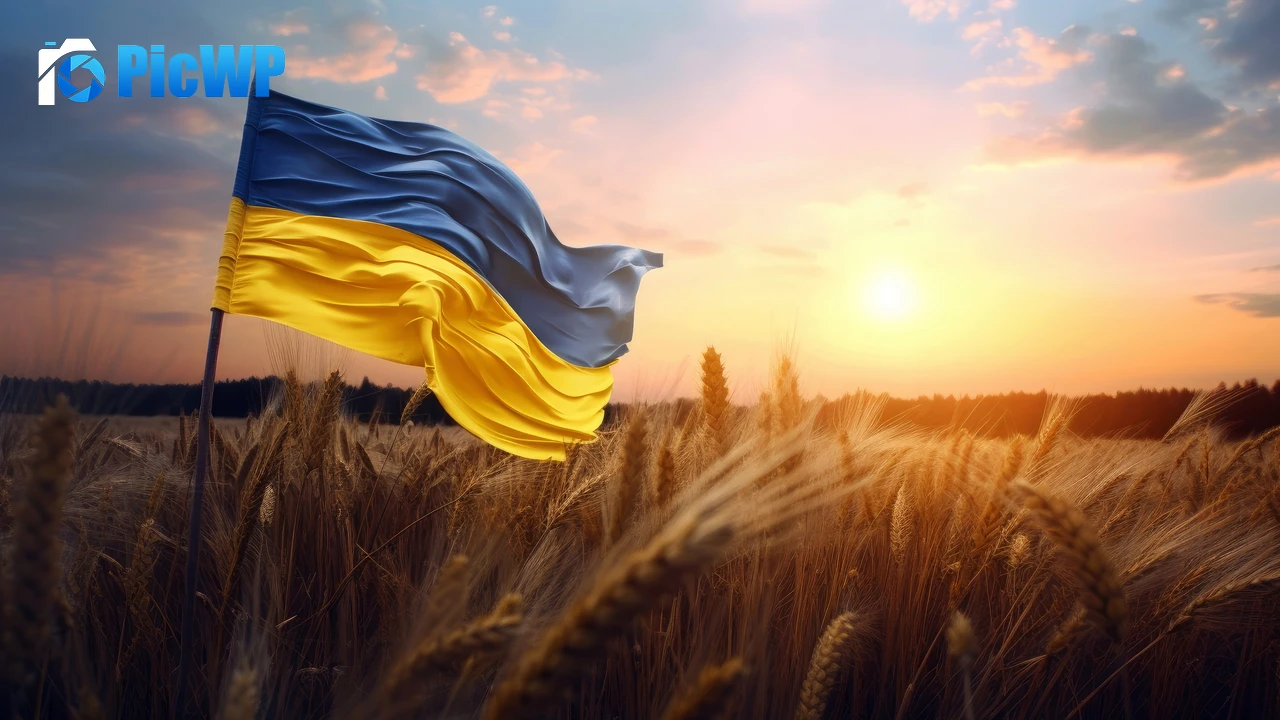 Flag of Ukraine 4K PC Wallpaper