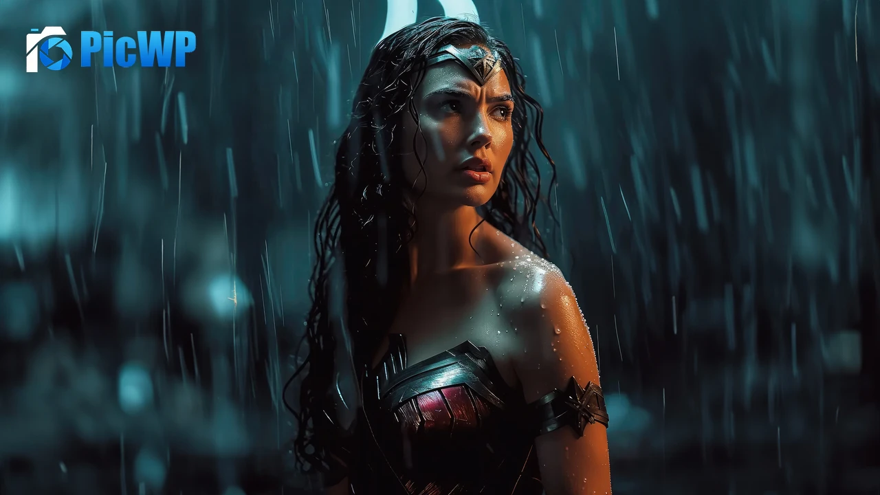 Wonder Woman AI art 4K PC Wallpaper