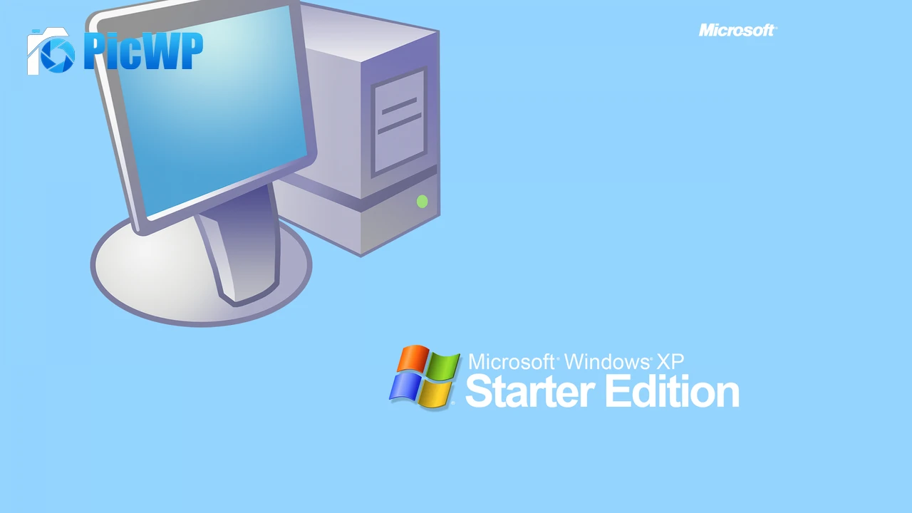 Windows XP Starter Edition 4K PC Wallpaper